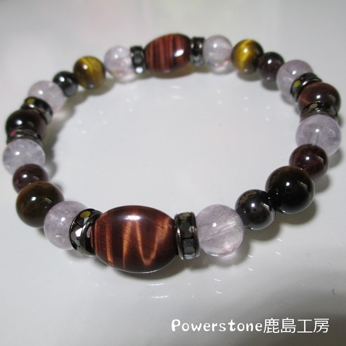 希少 大人気 高級感あるオーダーメイド 不景気なんて関係ない 金運 仕事運ｕｐ タイガーアイのブレスレット 日本産 Carlavista Com