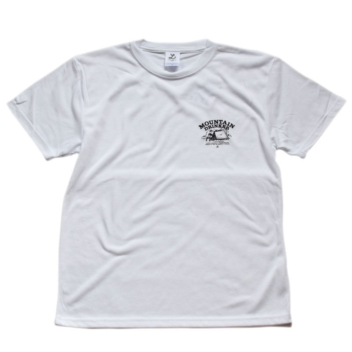 Outdoor Monster ドライコットンタッチtシャツ Mountain Drinker 6 5oz ホワイト Ourthing アワーシング Online Store