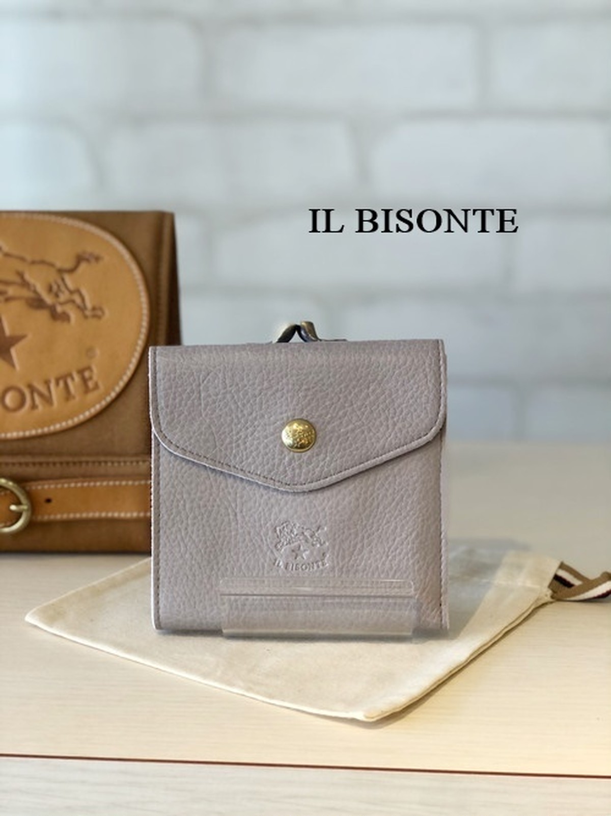 IL BISONTE - イルビゾンテ がま口財布の+urbandrive.co.ke