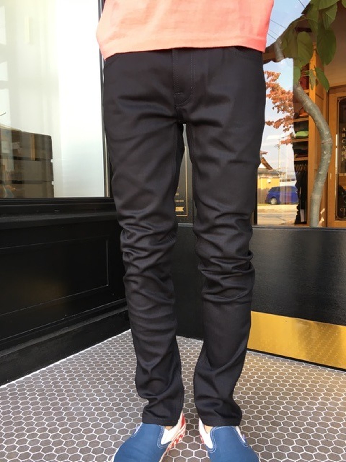 Nudie Jeans ヌーディージーンズ Thin Finn シンフィン Black Ring 996 Curiousism