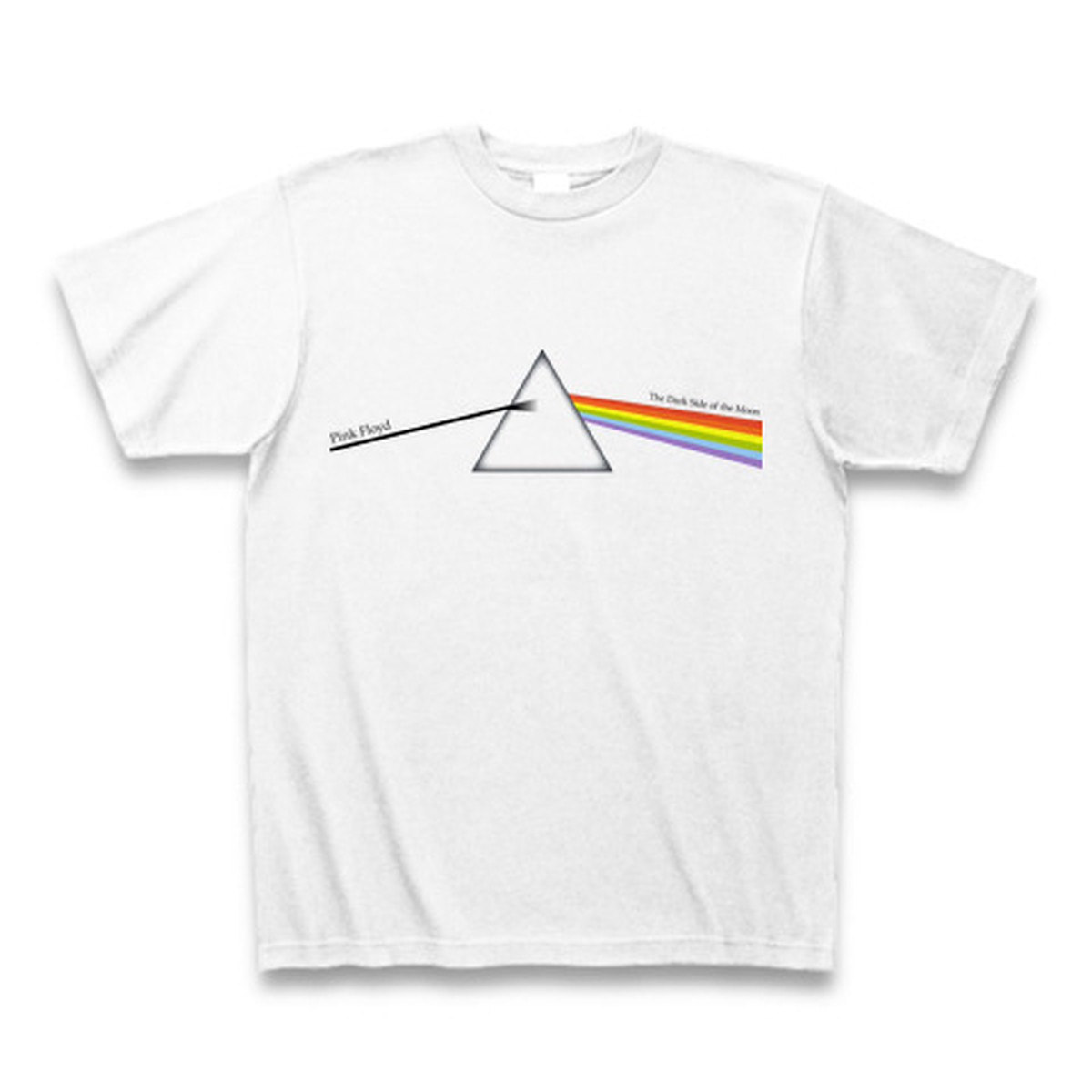 Pink Floyd ピンク フロイド 狂気 反転プリズムtシャツc Everyday365t アイデンティティを表現する デザイナーtシャツ通販