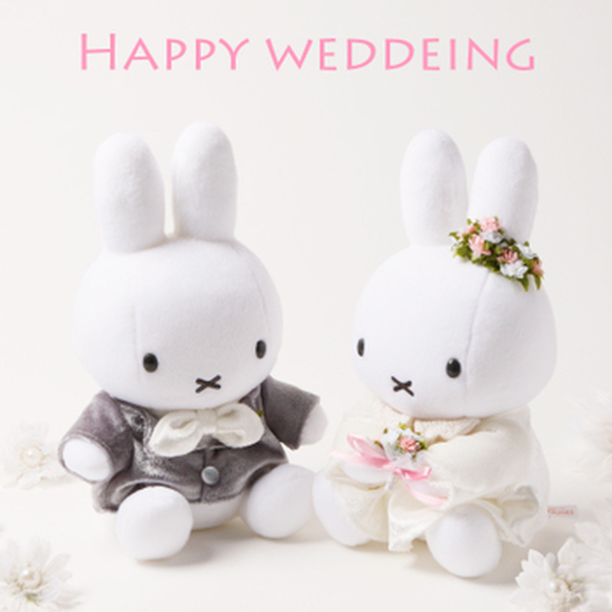 ミッフィー ウェディングドール 洋装 ぬいぐるみ ｗedding ぬいぐるみ Chiko