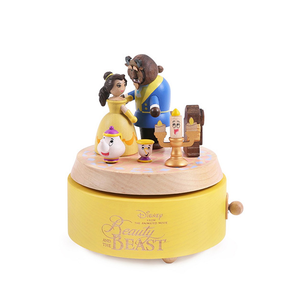 ディズニー木製からくりオルゴール 美女と野獣 Suwanone Netshop