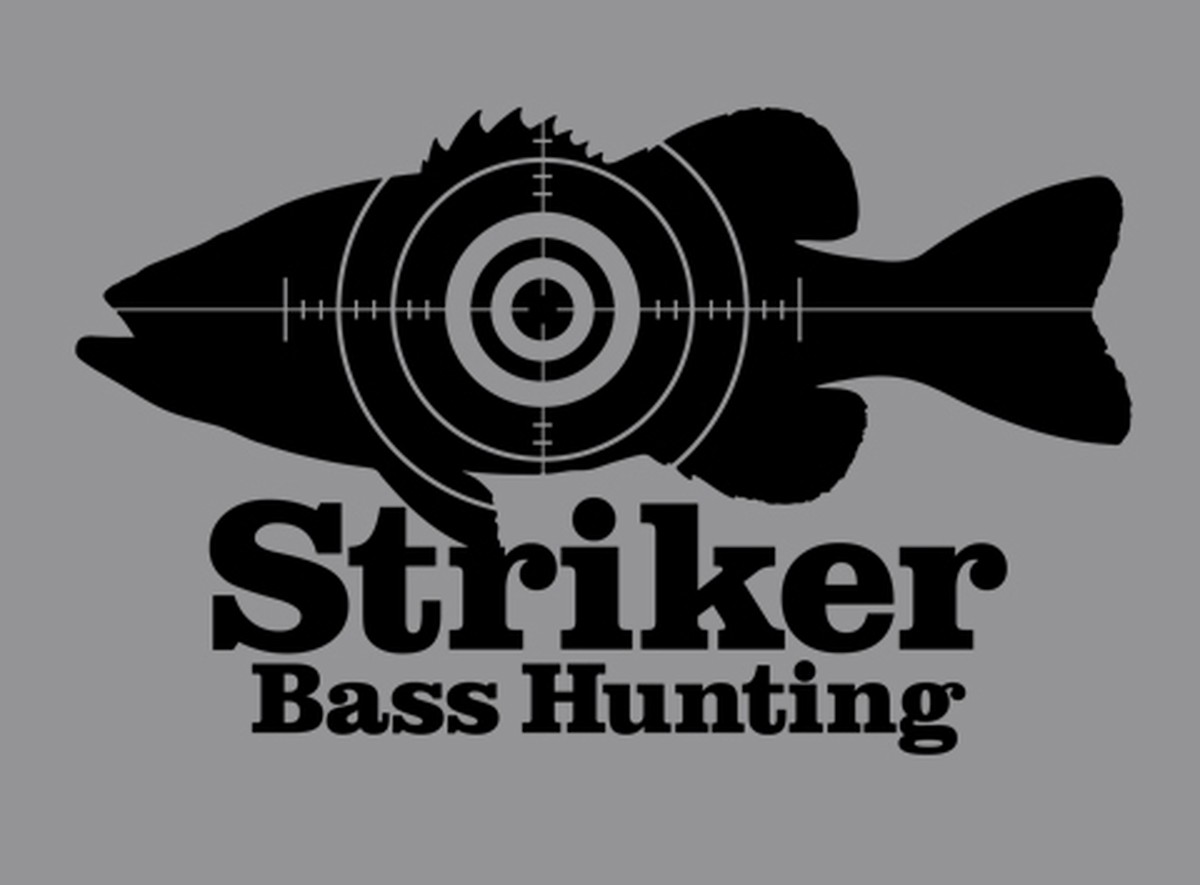 ターゲットマーク釣りステッカー(ブラックバス/M) フィッシャー