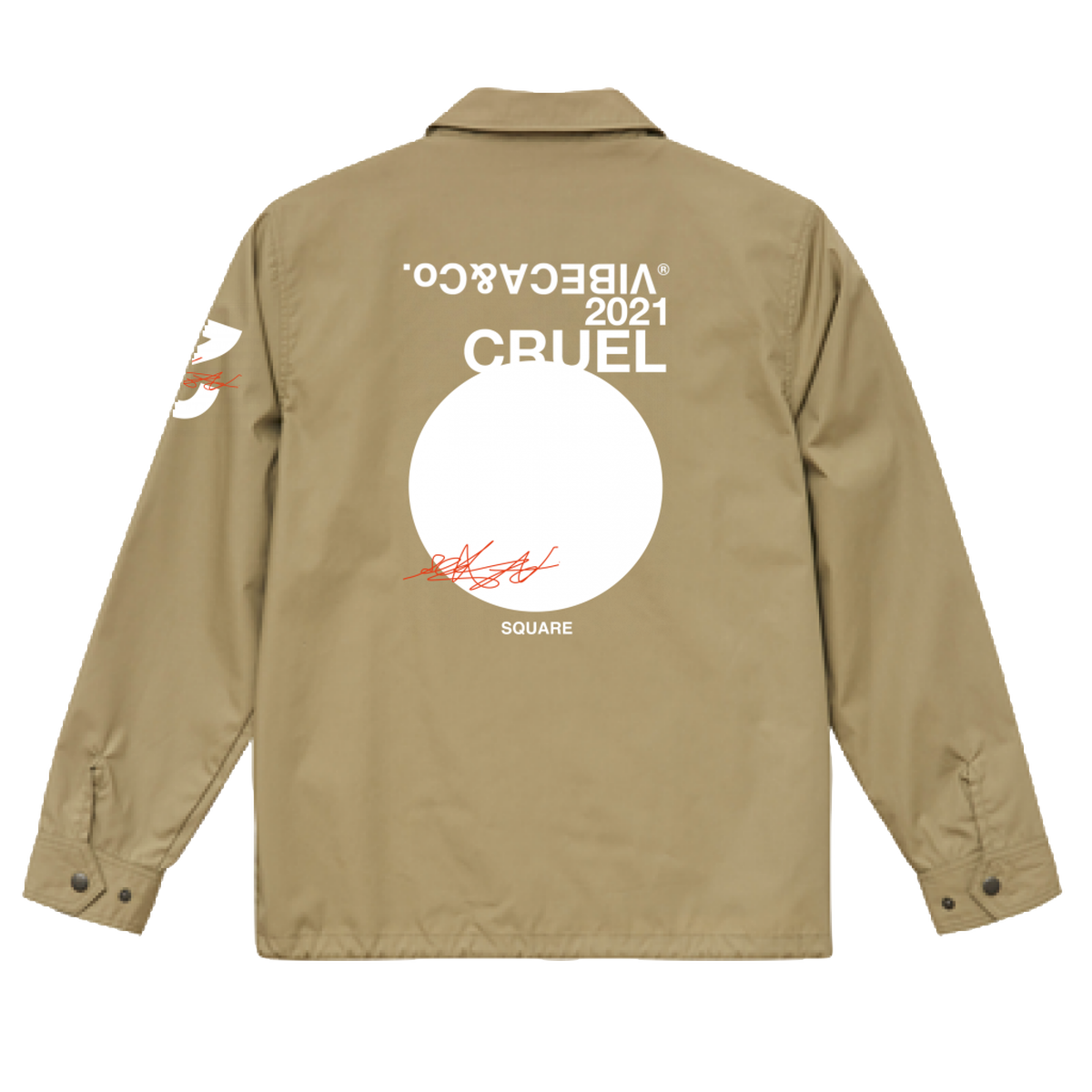Vibeca T Cコーチジャケット The Circle Vibeca Official