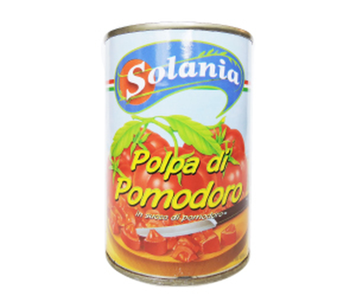 ソラニア トマト缶 ダイスカット 400g イタリア食材 生ハム サラミ チーズの専門店 イルグストチッチ