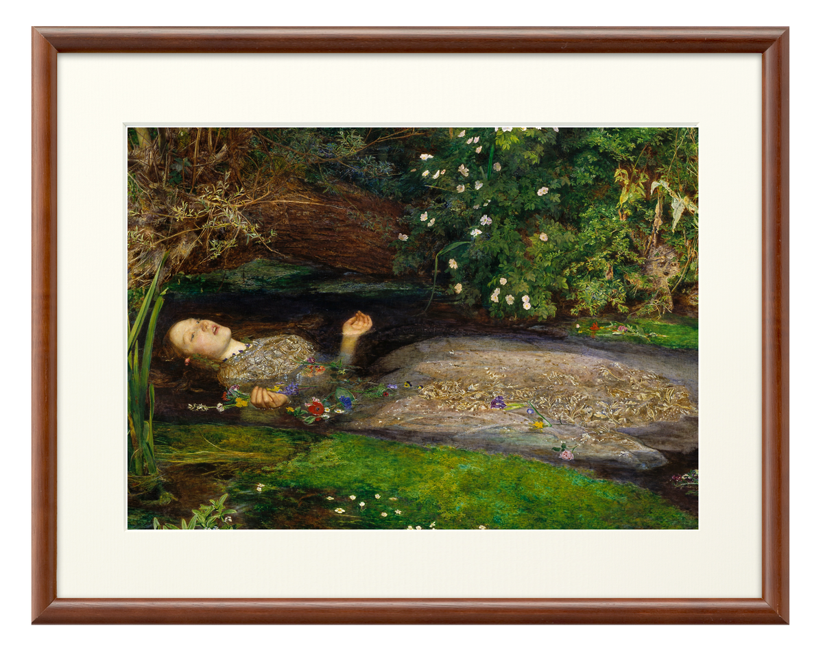 ジョン ミレー オフィーリア 複製画 サイズ John Everett Millais Ophelia Dartroom