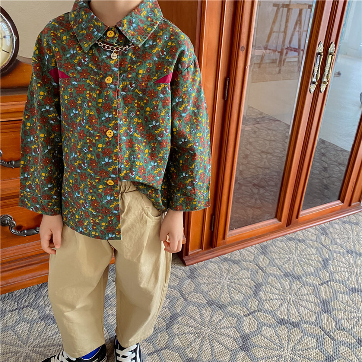 男の子 おしゃれ柄 シャツ ブラウス 春 秋 おしゃれ 90 130cm 1 9 税込 Dyh198のブログ