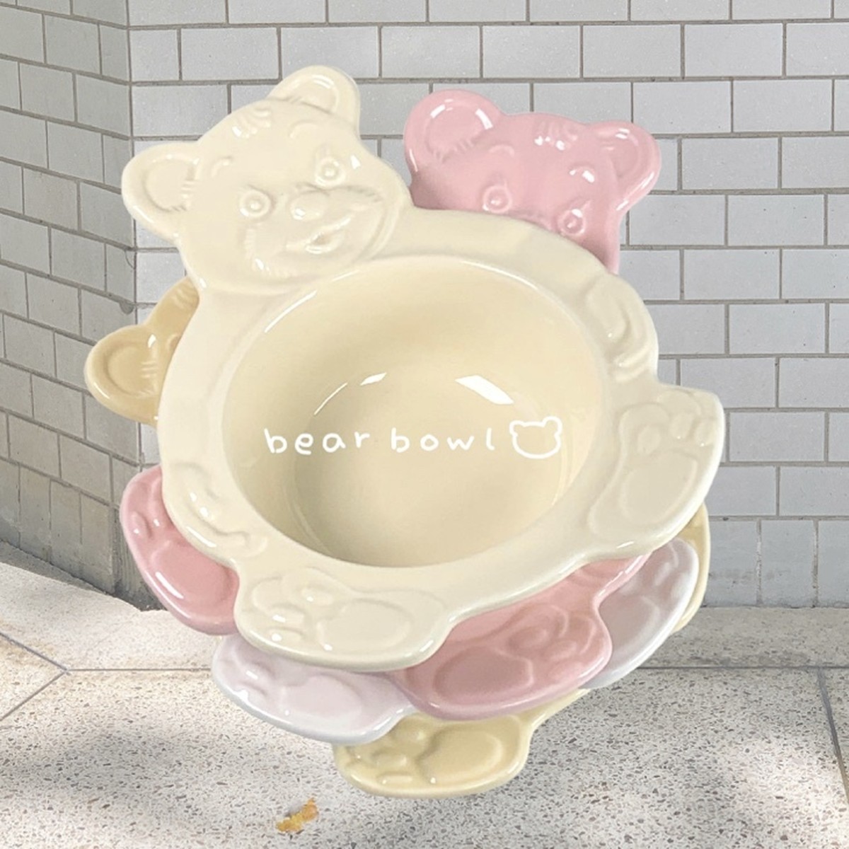 Made In Korea Bear Bowl 6colors ベアー ボウル クマ 皿 プレート トレー テディベア 韓国雑貨 韓国製 Tokki Maeul トッキマウル 韓国雑貨通販サイト