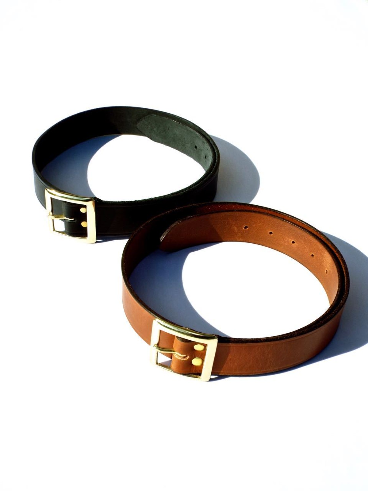 Sole Survivor Leather Uniform Belt Solid Brass ファーサイドストア