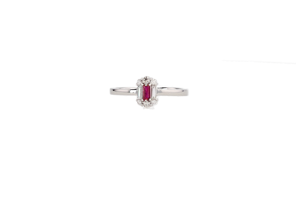 ７月の誕生石 ルビー プラチナリング 山城時計店オンラインジュエリーストア