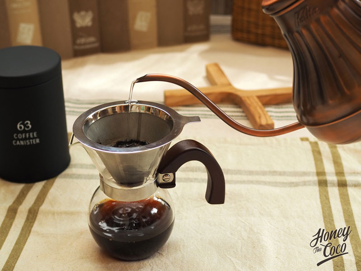 ロクサン コーヒーメーカー 2cup用 おしゃれキャンプ Honeycoco ハニココ