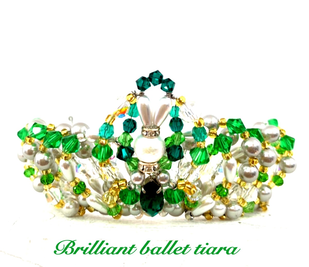 プリンセスティアラ ジャスミンのティアラ ブリリアント バレエ ティア