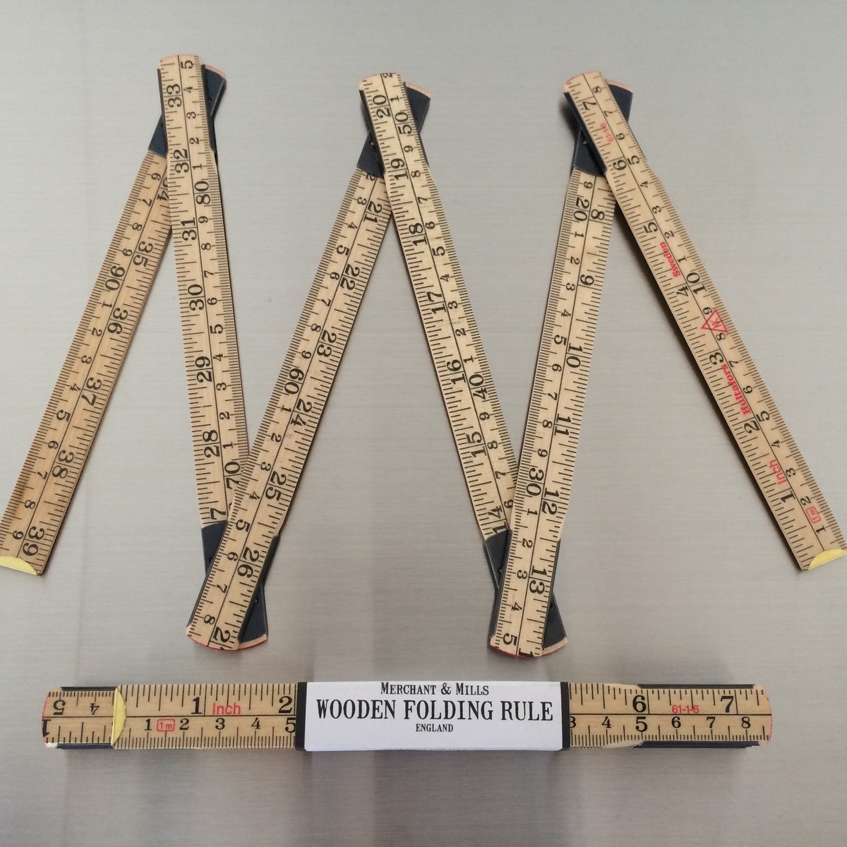 Wooden Folding Ruler
