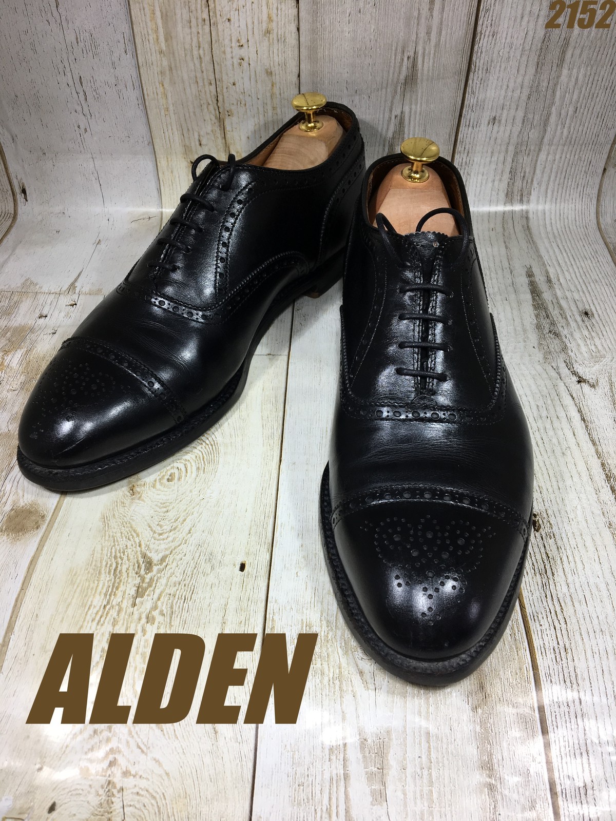 Alden オールデン フルブローグ 909 US10 28cm | 中古靴・革靴・ブーツ通販専門店 DafsMart ダフスマート