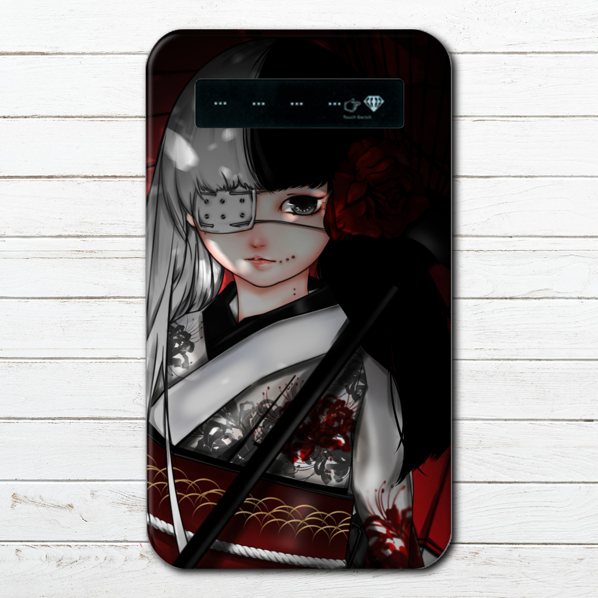 モバイルバッテリー イラスト 女の子 和風 可愛い かわいい おすすめ 個性的 人気 イラストレーター クリエイター 絵師 充電器 タイトル 番傘少女 作 續 Iphoneケース Tシャツ メンズ スマホケース レディース Etc 雑貨屋アリうさ