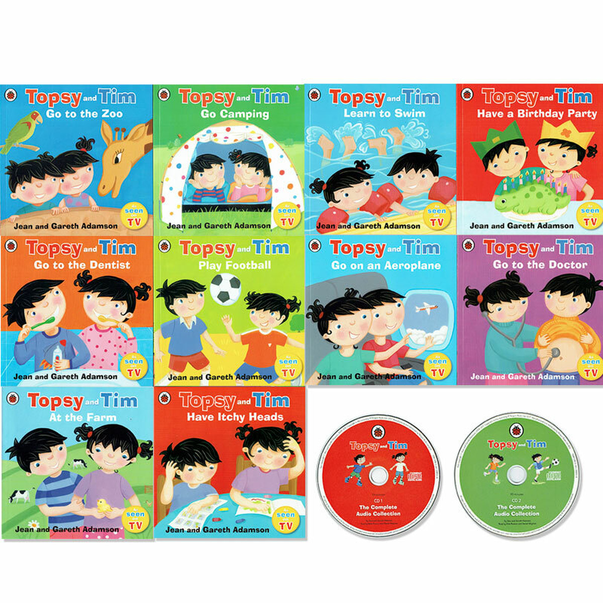 Topsy And Tim 絵本10冊セット 英語絵本の わんこ英語books