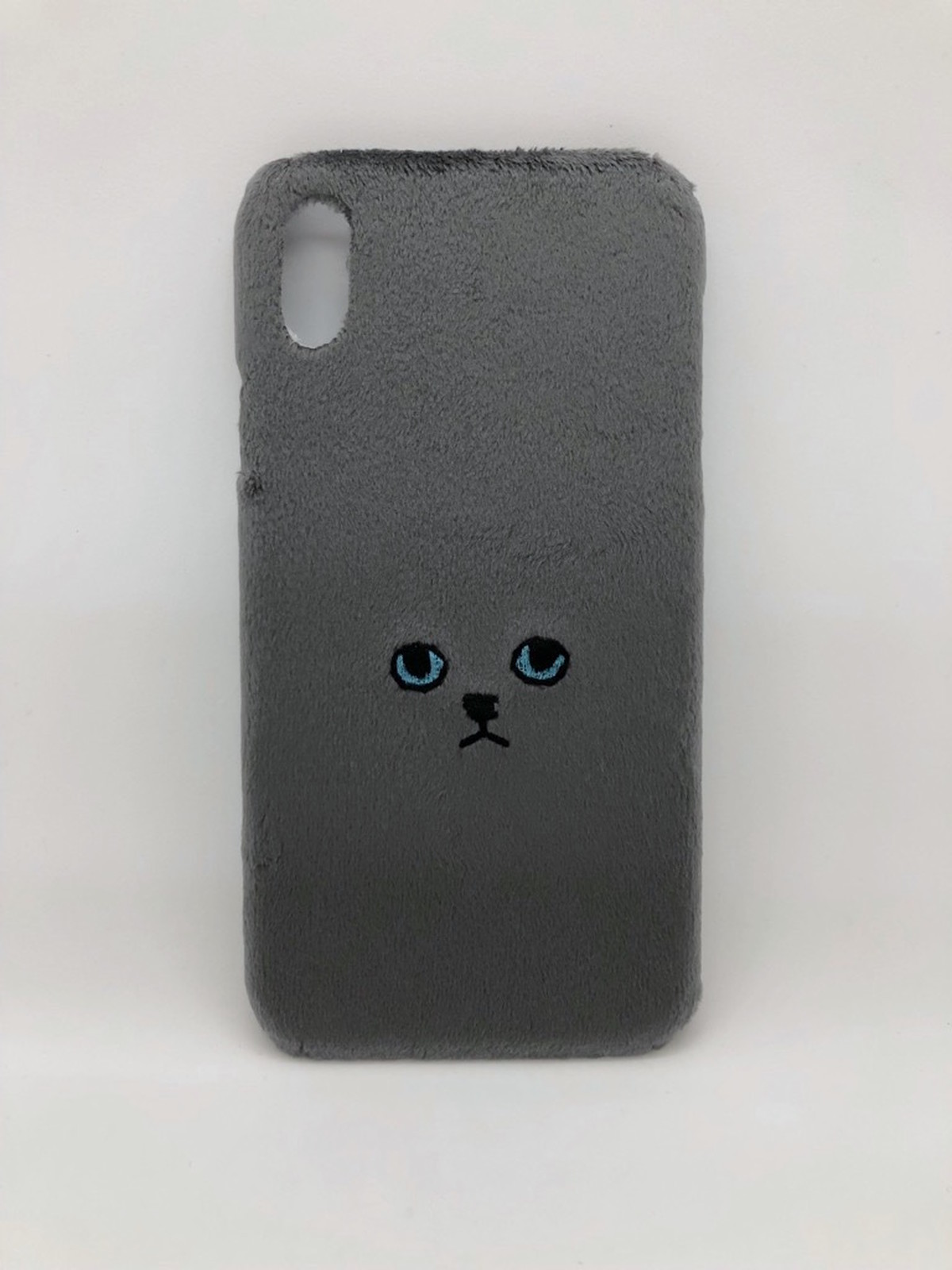 Xr対応 ネコiphonexrケース グレーブルーアイ Keora Keora Web Store