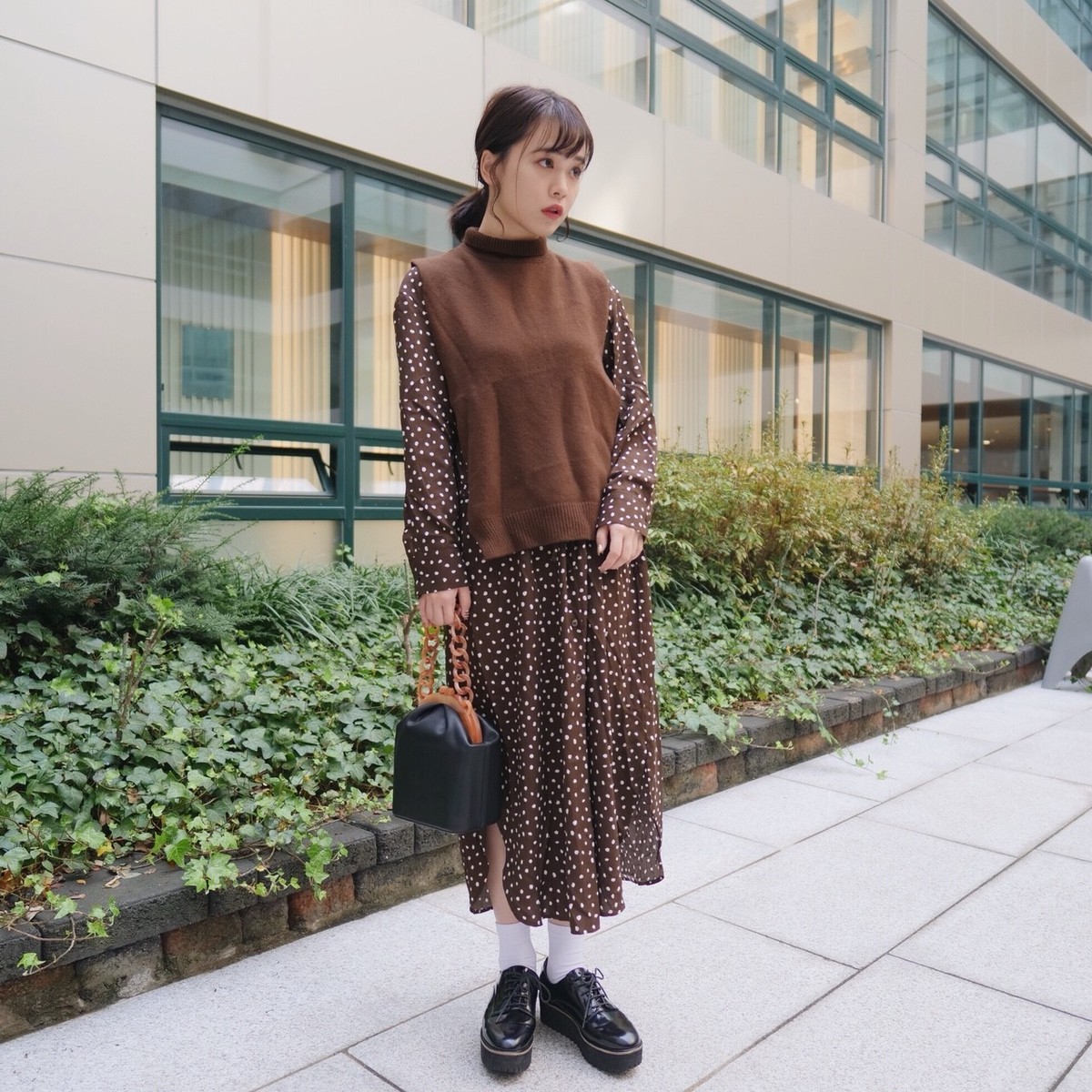 ニットベストワンピセット Tavision オフィシャルshop