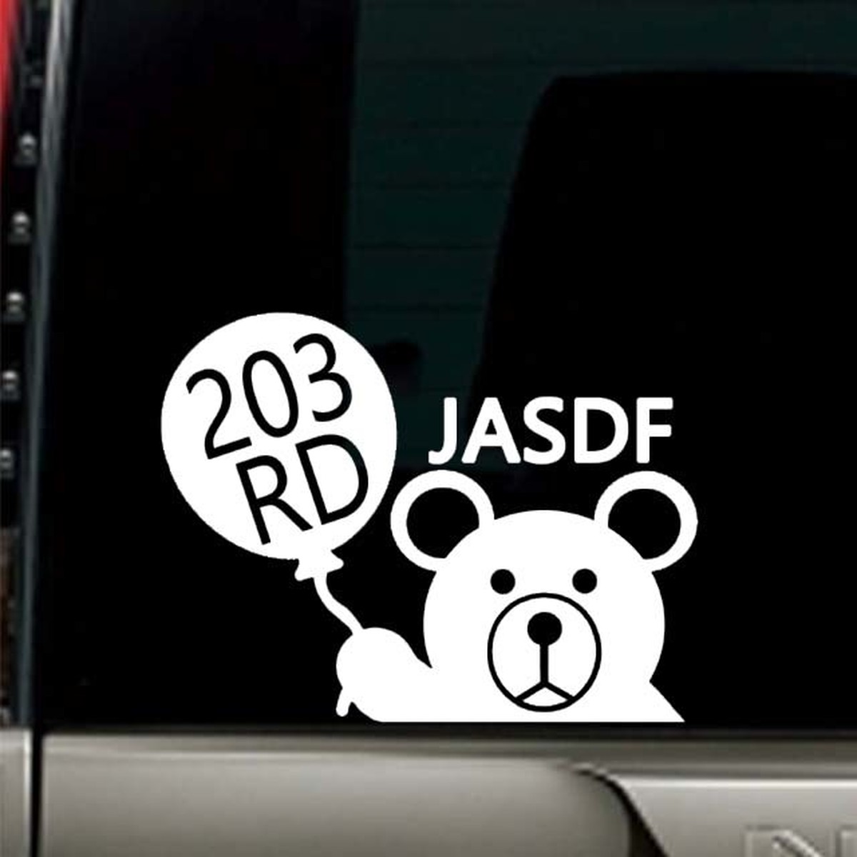 送料込 第3飛行隊 ステッカー 熊 Nose Art Wear 送料込 第3飛行隊 ステッカー 熊 Nose Art Wear