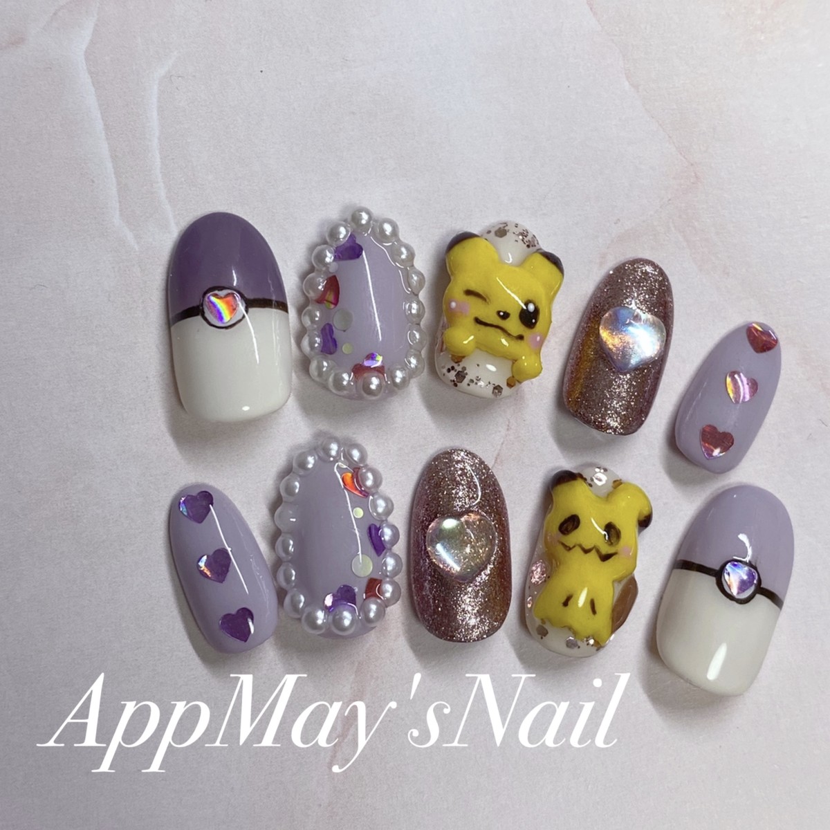 3dキャラネイル Appmay Znail