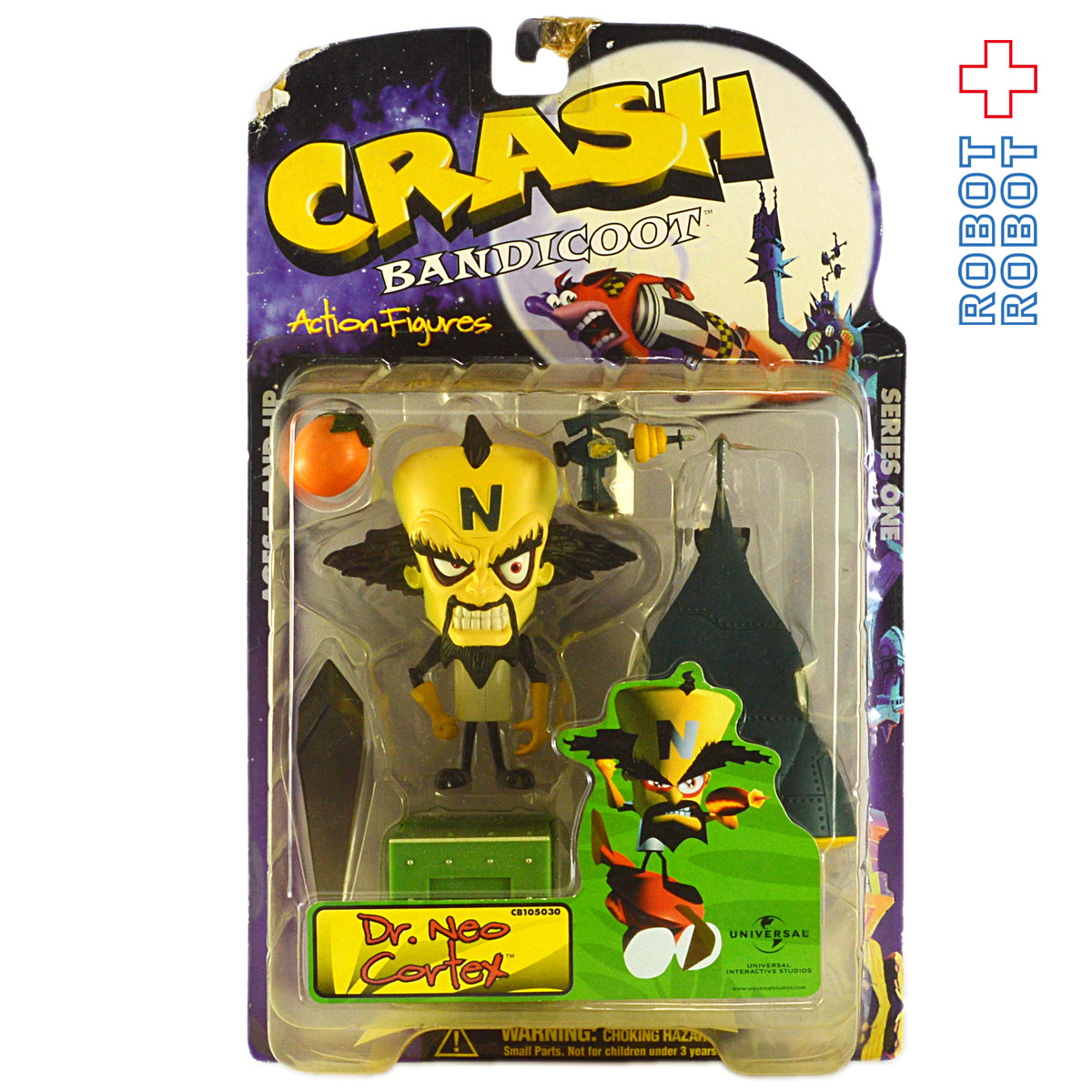 クラッシュ バンディクー アクション フィギュア ネオ コルテックス Robotrobot