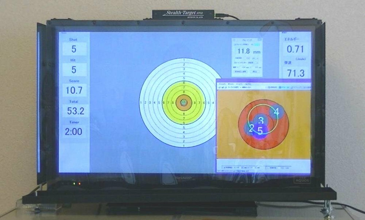 StealthTarget ST32 エアガン用電子ターゲット （この製品は別途モニターとPCが別途必要です） APS練習機材販売
