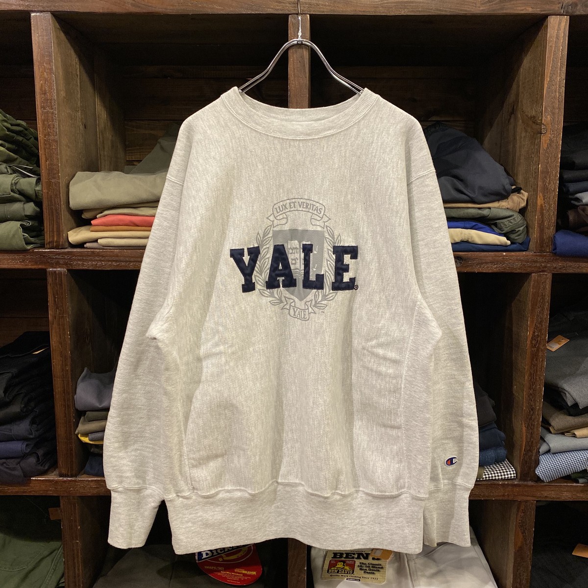 アメリカ製 チャンピオン YALE エール リバースウィーブ