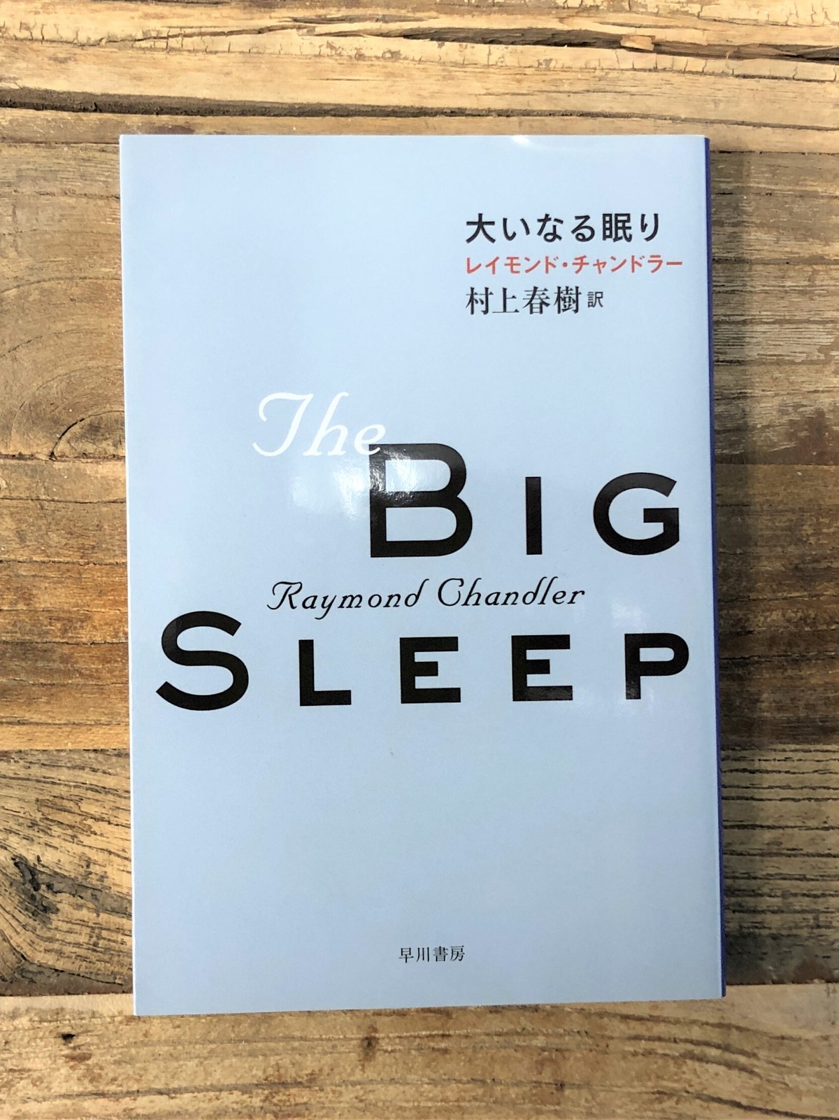 大いなる眠り The Big Sleep 文庫本 ガラパ