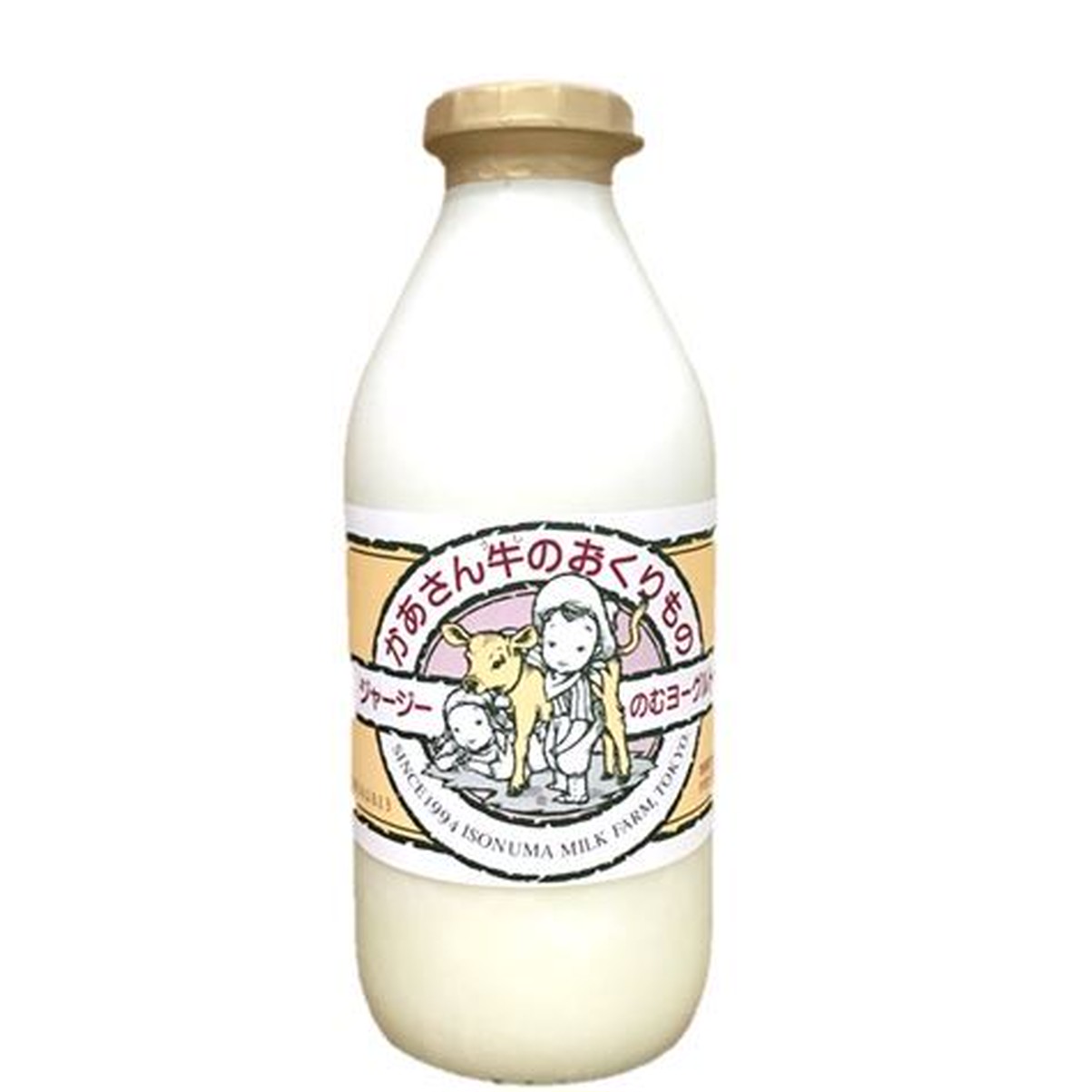 ジャージー飲むヨーグルト オリゴ糖入り 900cc Isonuma Milkfarm