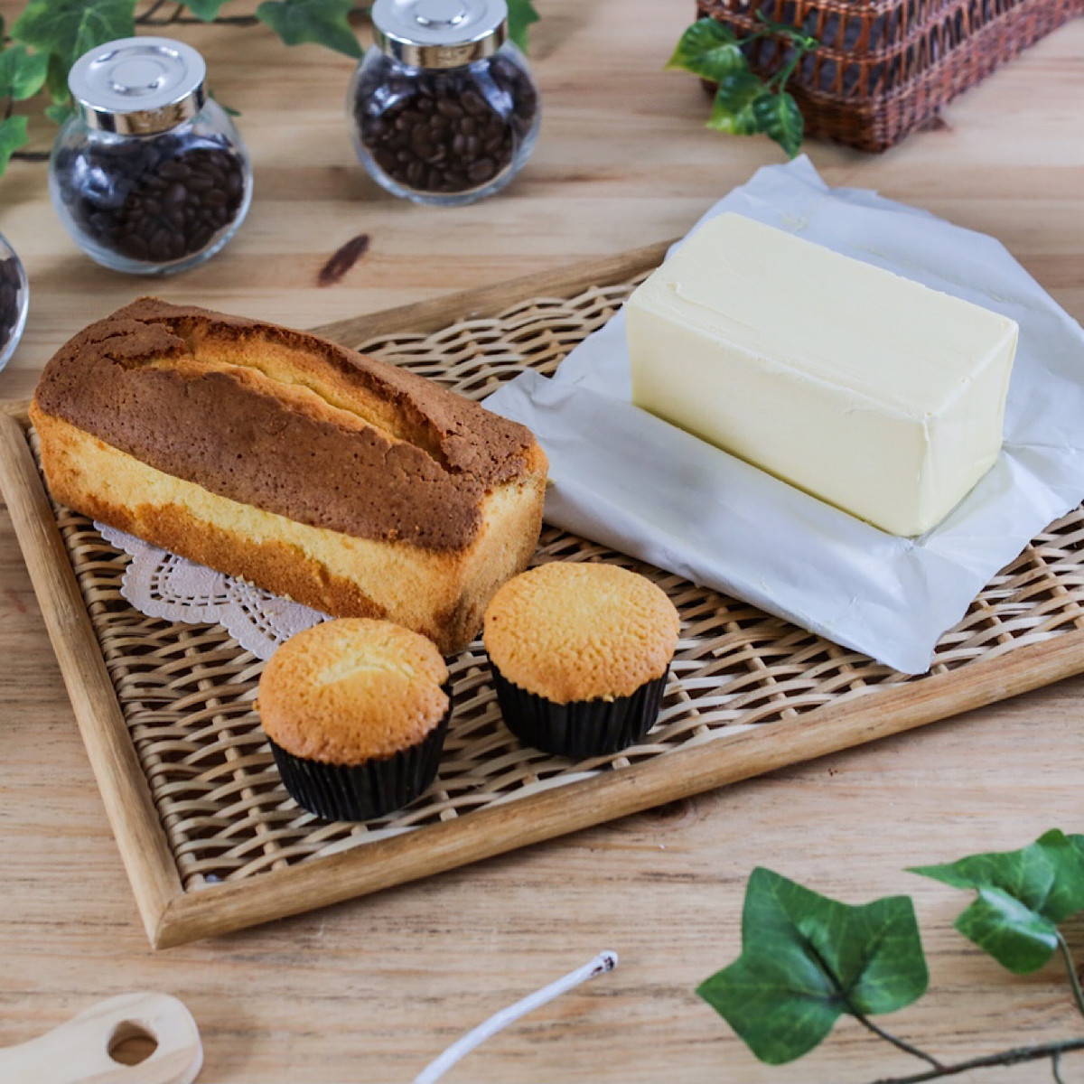 グラスフェッドバターのパウンドケーキ ハーフサイズ きんのほウェブショップ