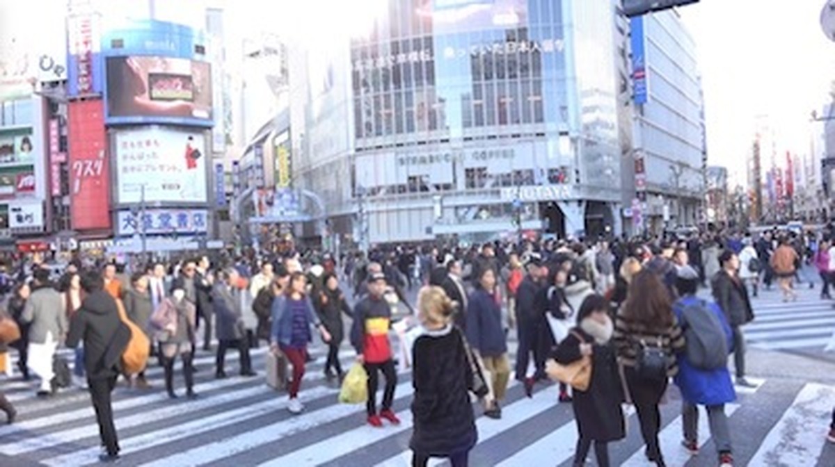 Hd動画素材sby001 スクランブル交差点 東京 渋谷 Sampling Air Japan