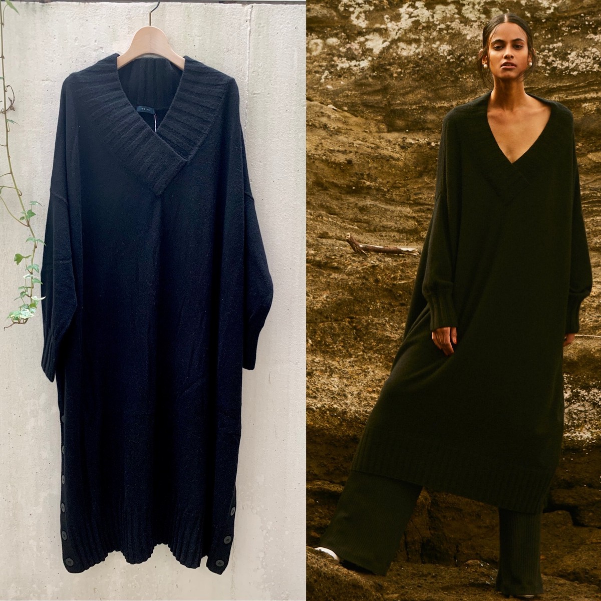 WRINN 2WAY ボリュームニットワンピ WRINN 2WAY ボリュームニットワンピ