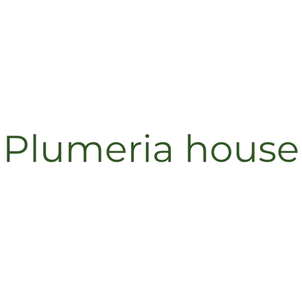 Plumeria House