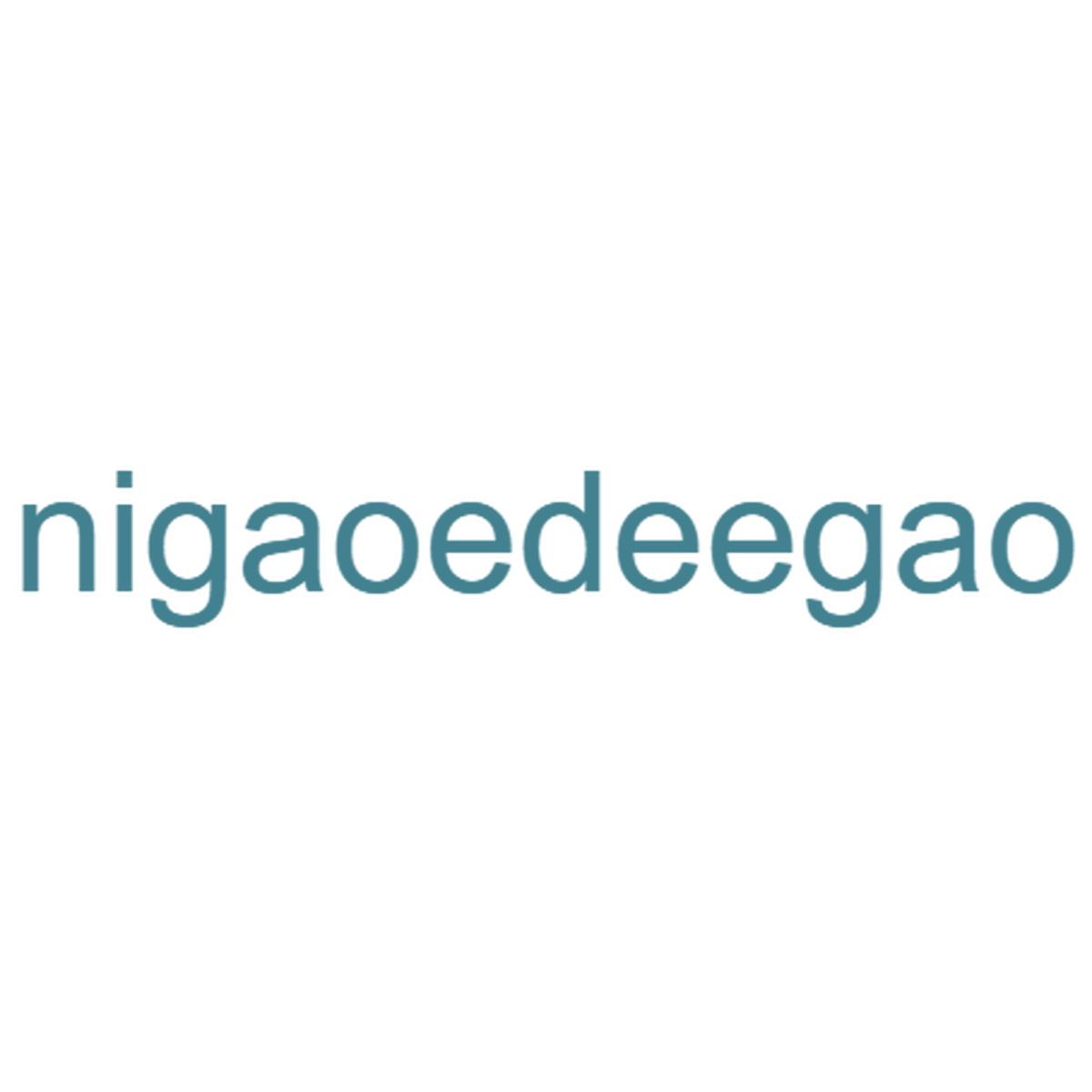 Nigaoedeegao