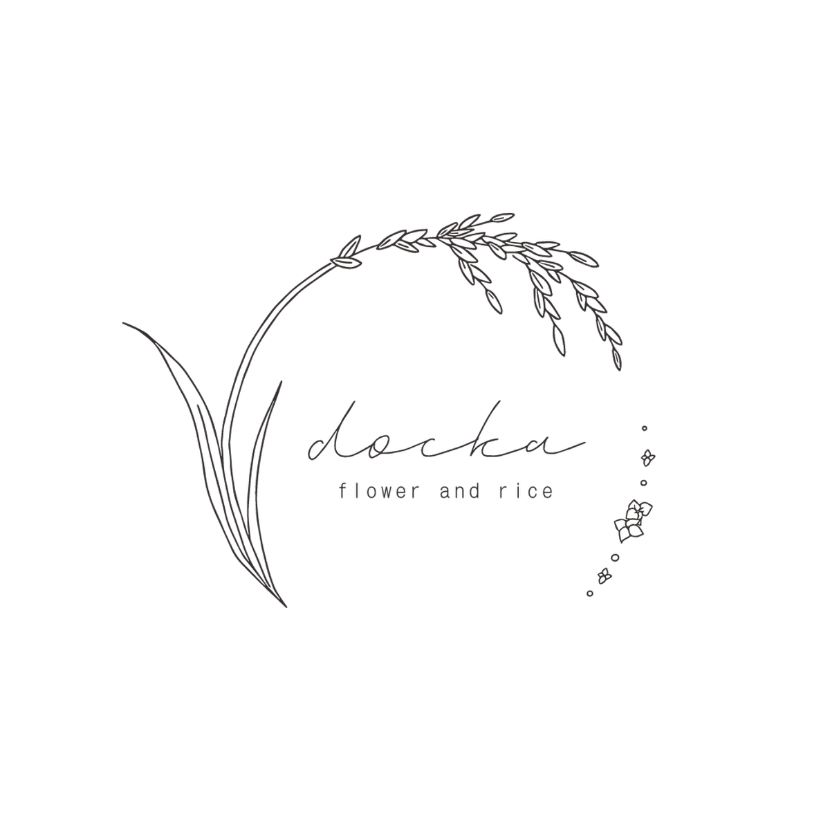 Docka お花とお米アクセサリー