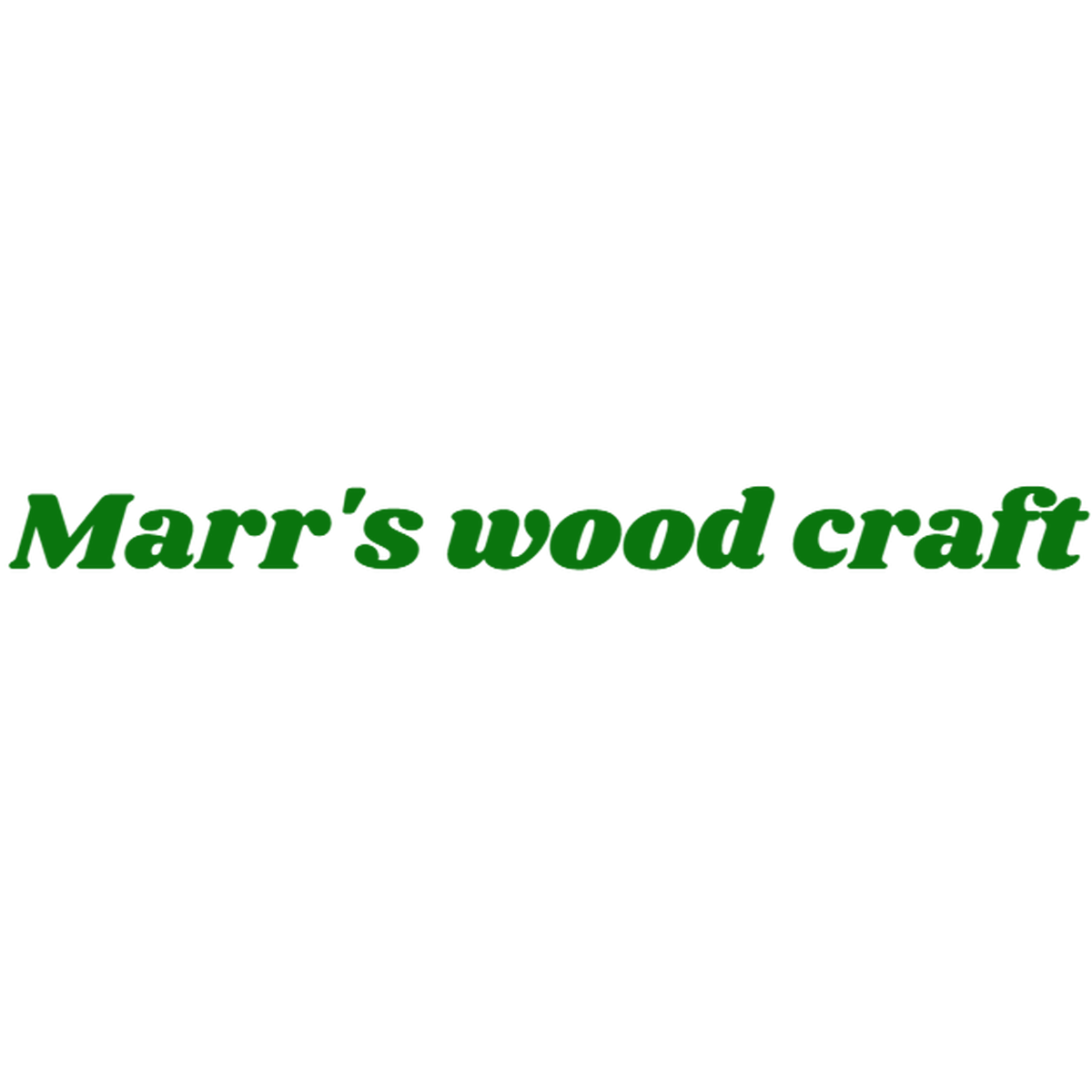 Marr S Wood Craft