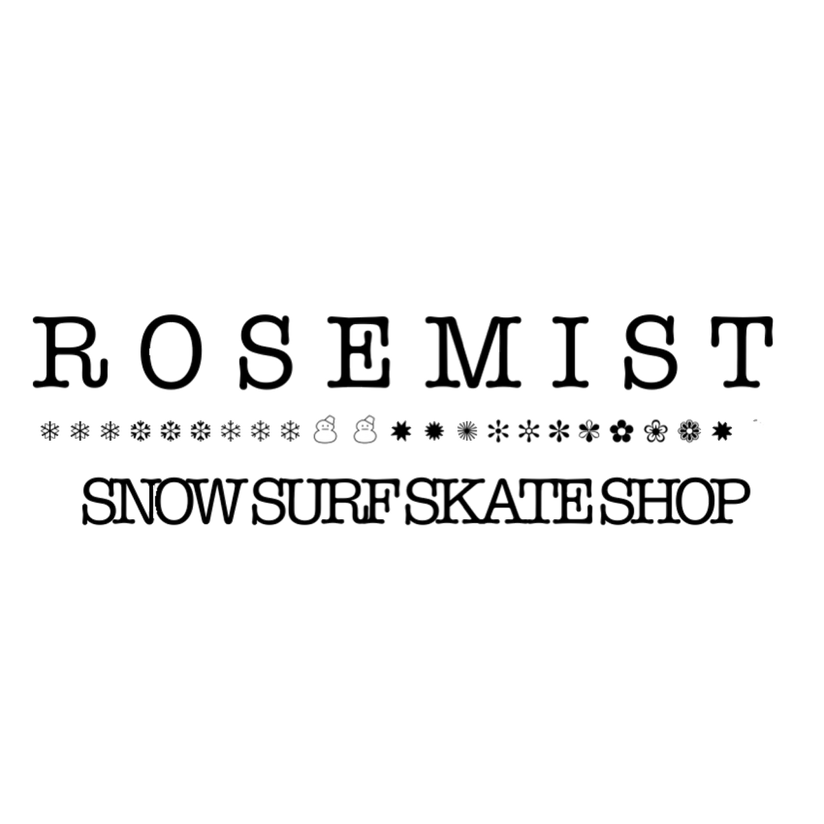 Snowboard Rosemist Snow Surf Skate Shop Online Store