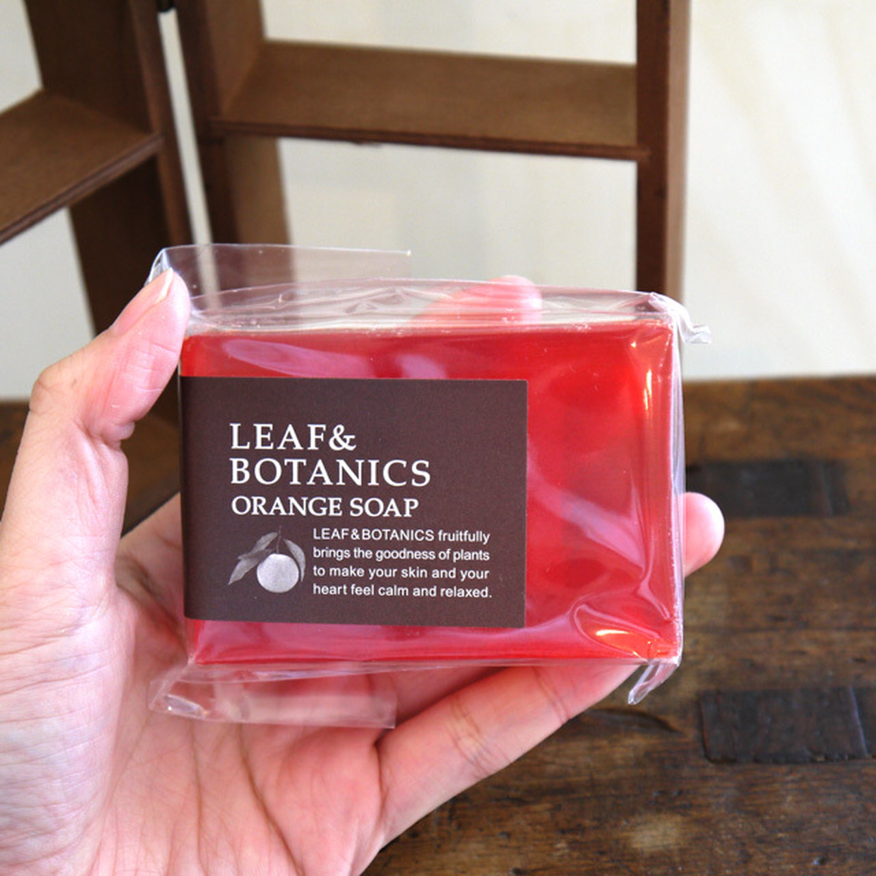 <松山油脂 LEAF&BOTANICS>マザーソープ オレンジ