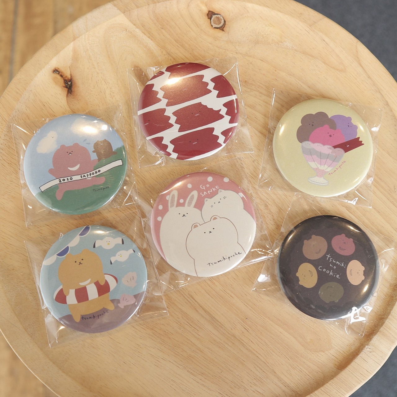 【販売終了】缶バッチくじ