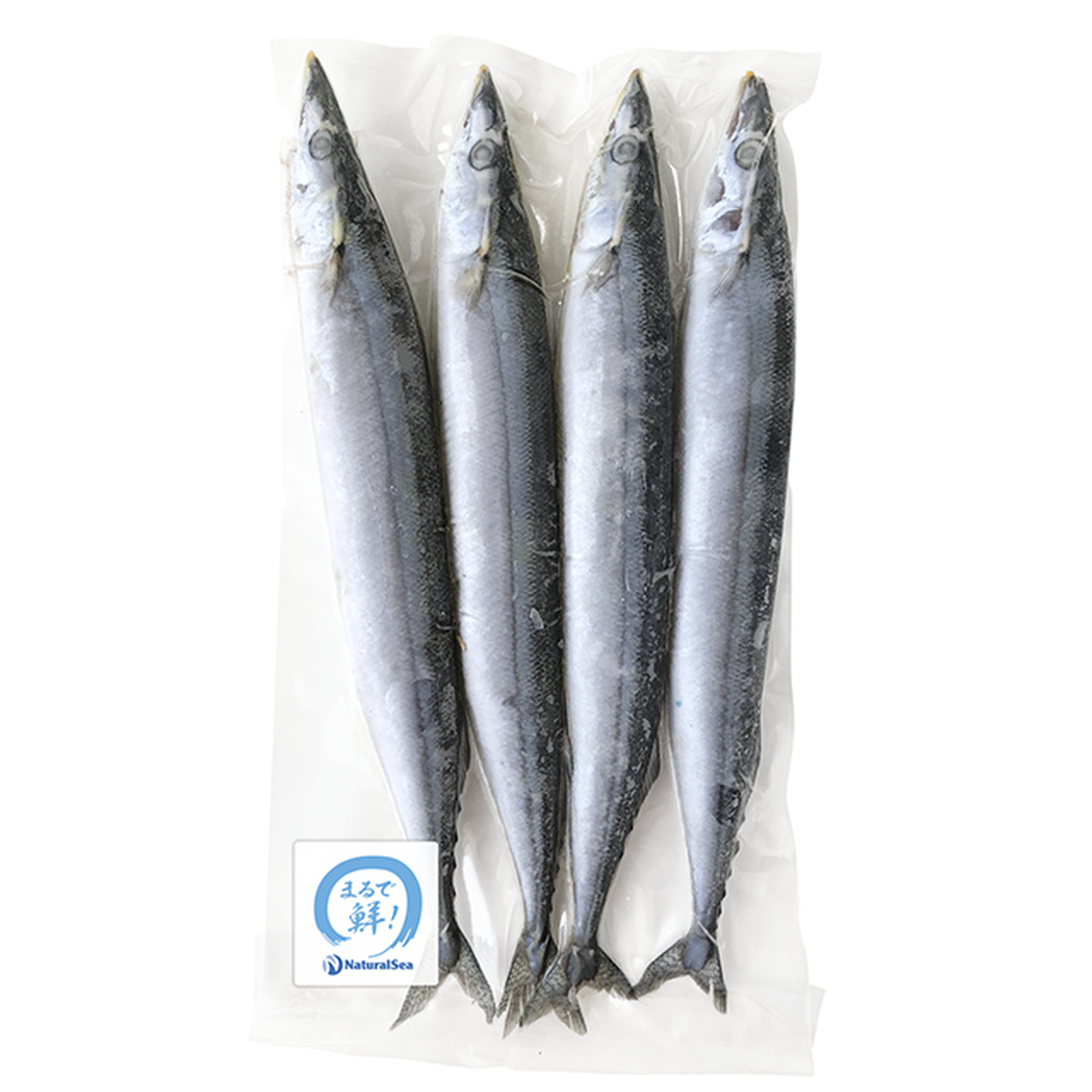 北海道根室産 秋刀魚丸ごと凍結(特大4尾)