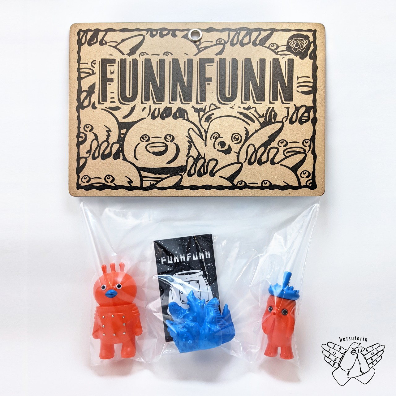 受注 Funnfunn Best Friend 1 Orange B Hatsutorin Store ハツトリンストア Sofubi Paint