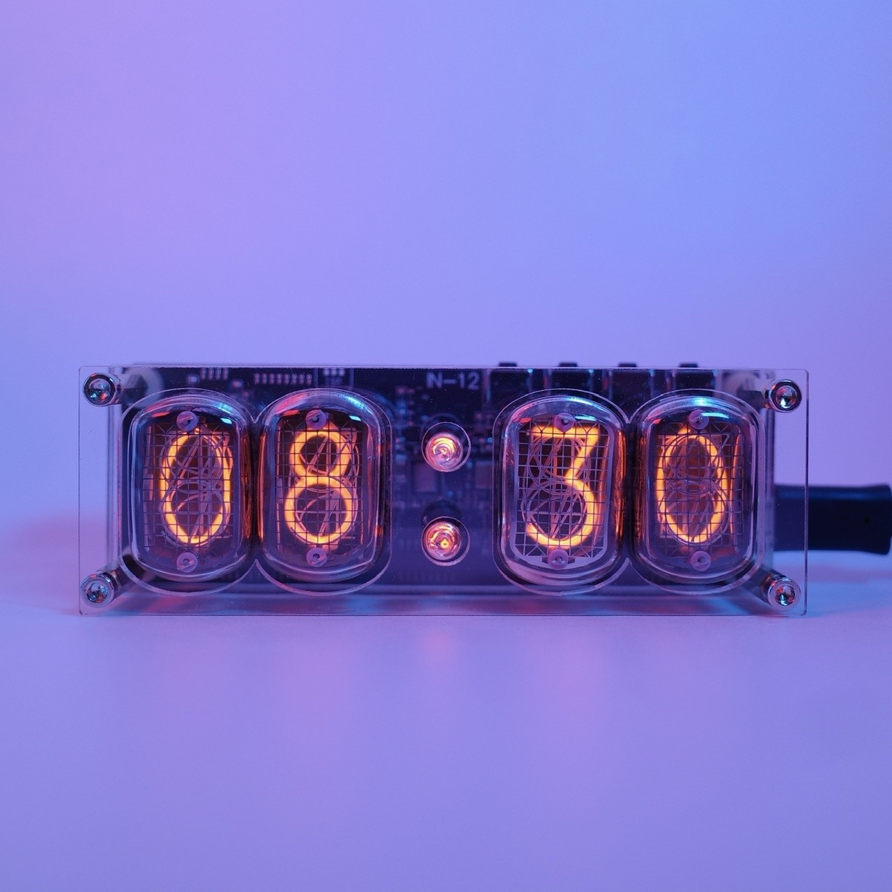 Time Machine Nixie ニキシー管時計 0 時計店 ジカンを楽しむ ミライを楽しむ Ledウォッチ ニキシー管時計