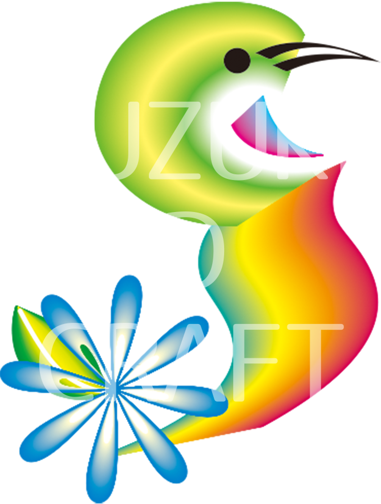 ハワイ花文字 小文字 S Suzuki D Craft