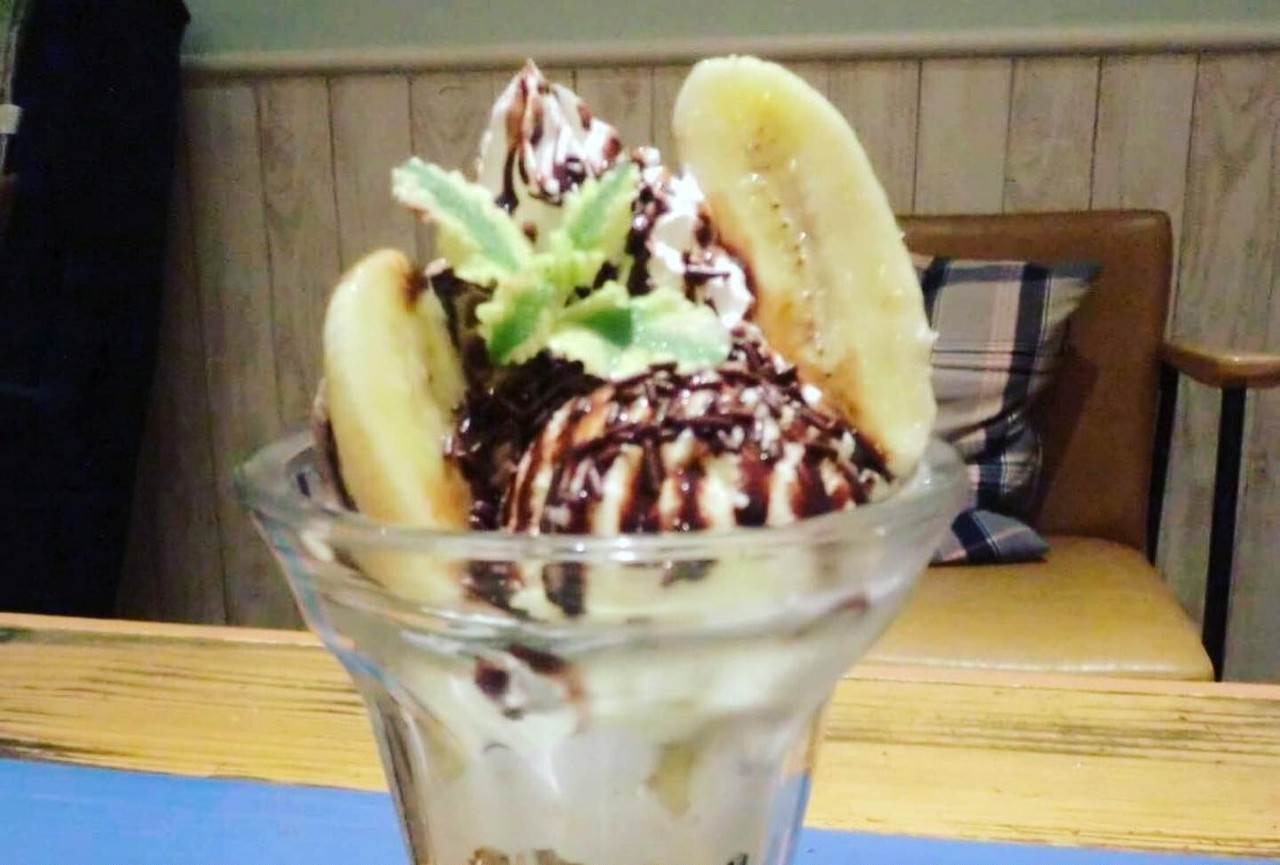 パフェ「チョコバナナ」※画像はイメージです!