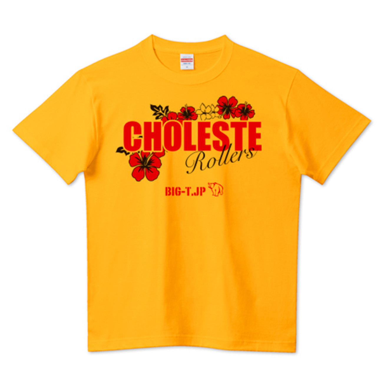 Choleste Rollerstシャツ 厚手 5 6oz 色違いゴールド 大きなtシャツのbig T Jp ビッグティー