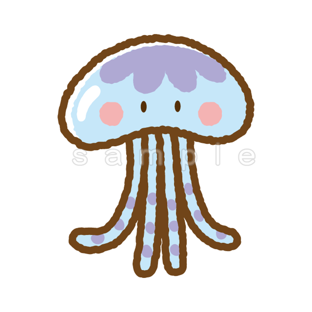 Ai 海の生き物 イラストショップくま 商用利用okのかわいいイラストのフリー素材がたくさん