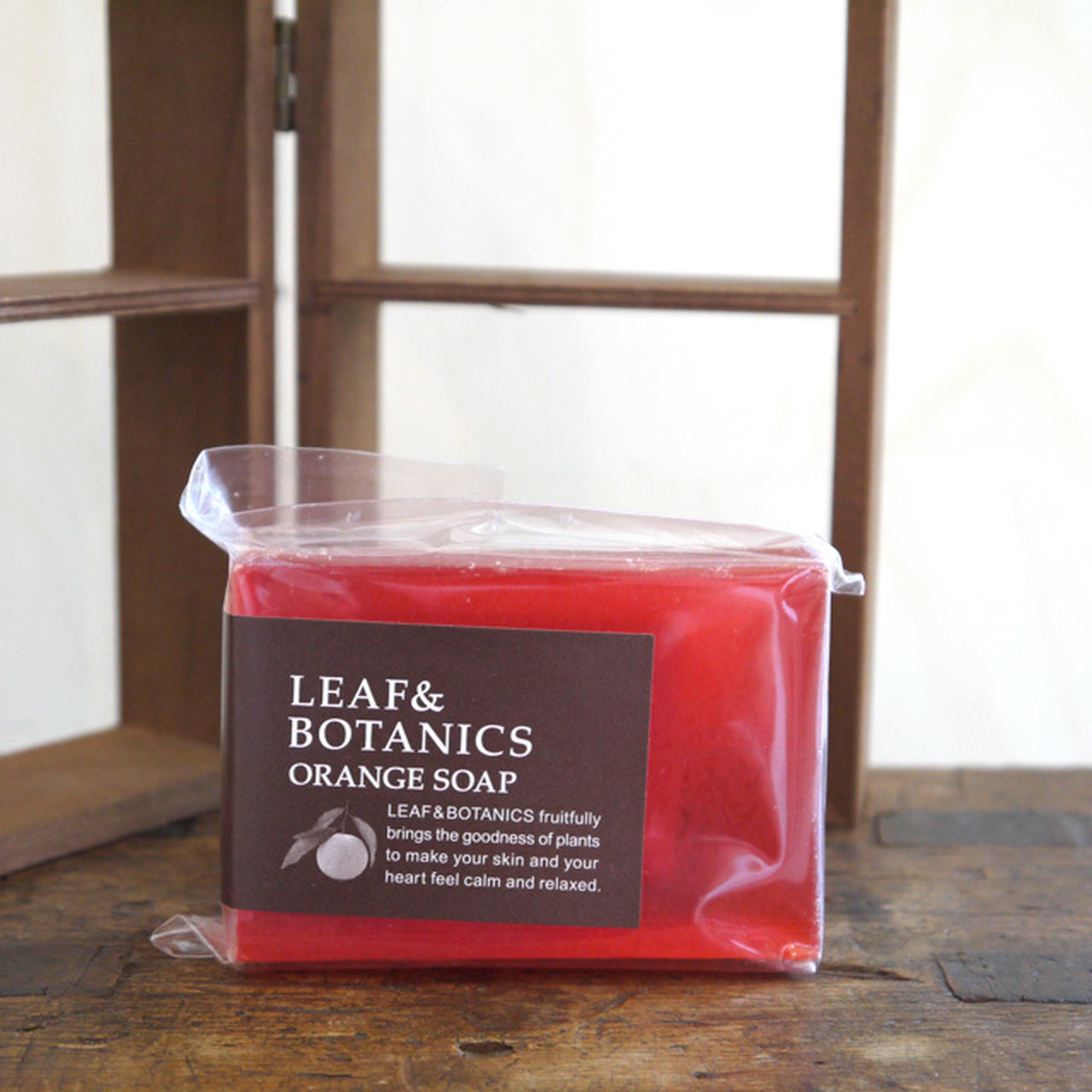 <松山油脂 LEAF&BOTANICS>マザーソープ オレンジ