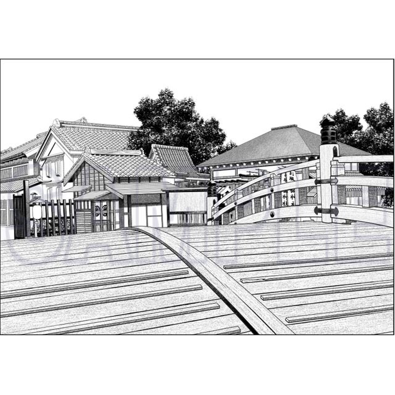 漫画背景画 漫画家本舗