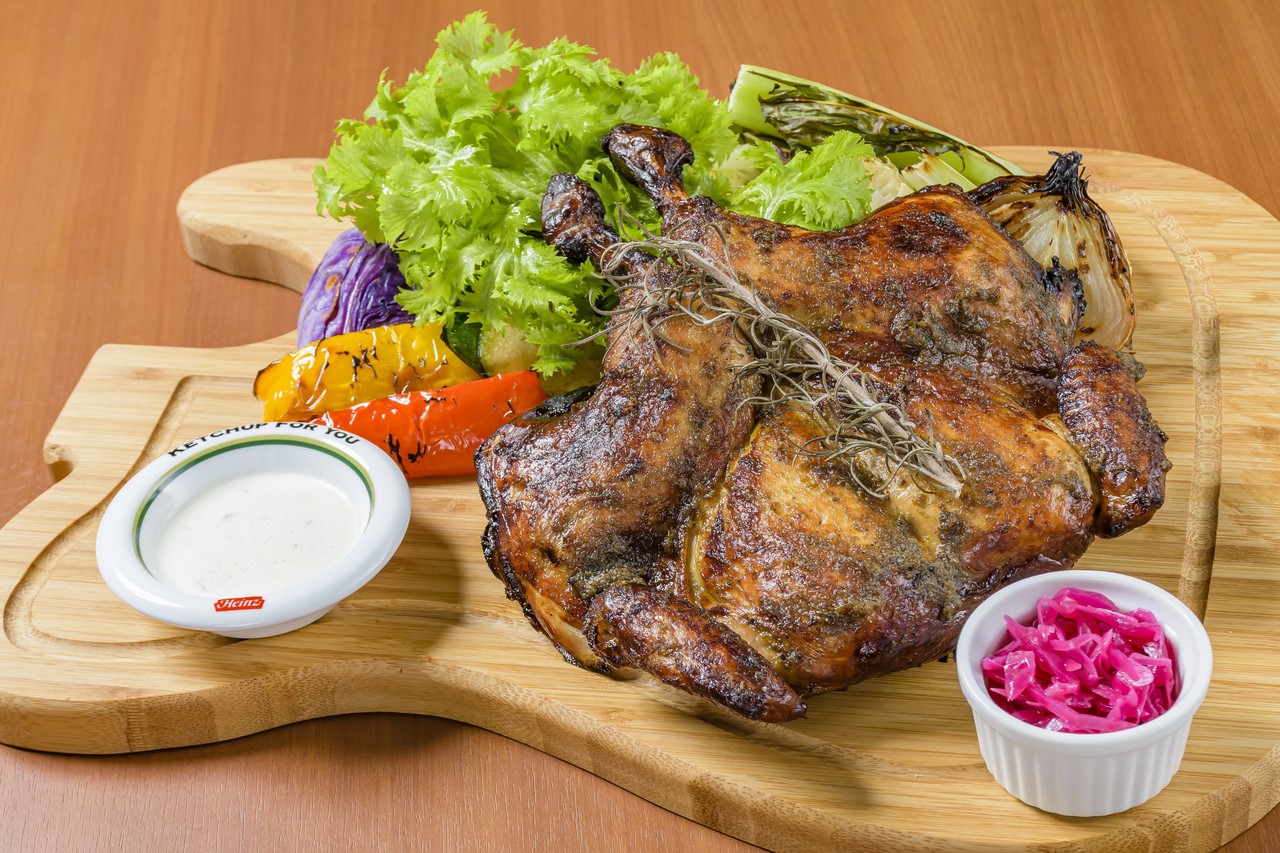 ★単品★平飼い地鶏丸焼き (約650g)